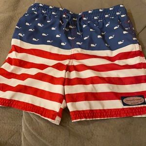 Vineyard Vines boys size 7 bathing suit. Great condition.